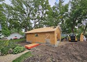 Finished garage framing